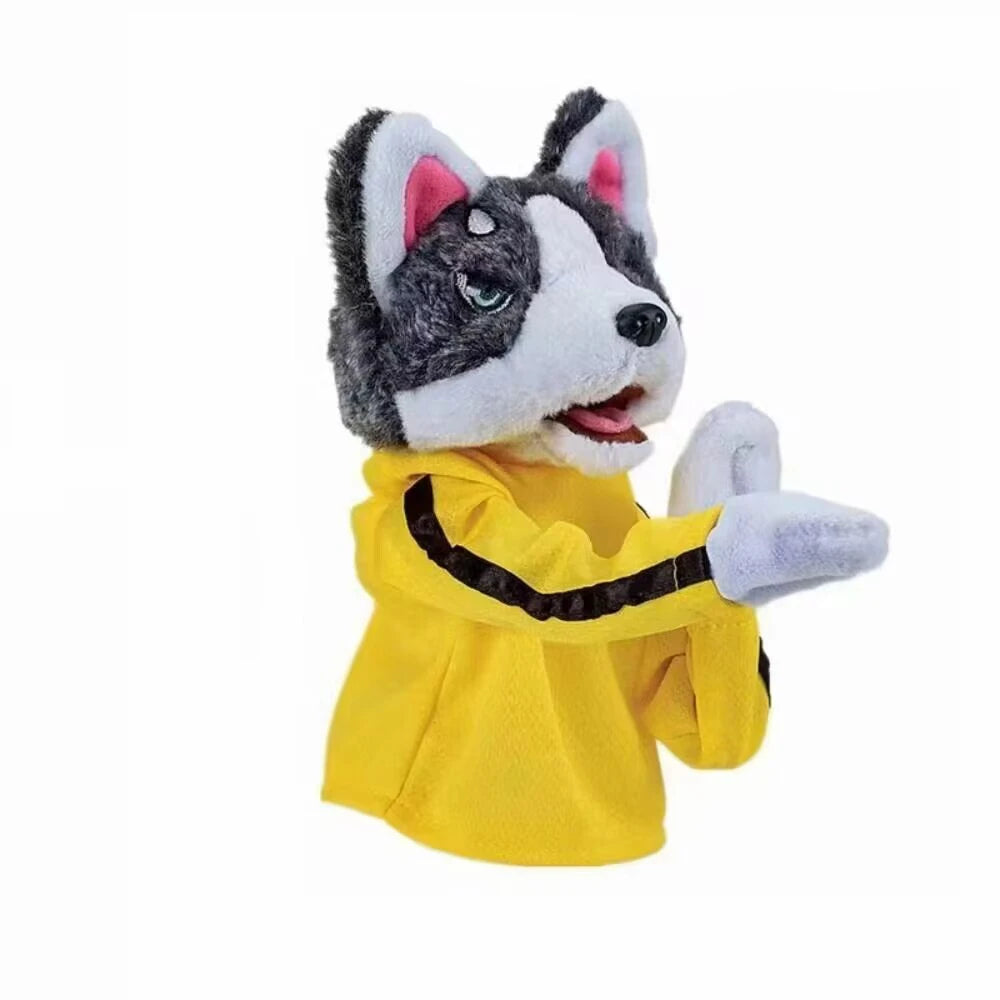 Fun-filled Toy Animals with Playful Husky Boxing Dogs Perfect Gifts for Celebrating Holiday and Birthday with Friend Gettogether