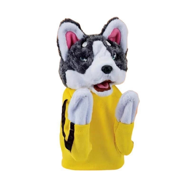 Fun-filled Toy Animals with Playful Husky Boxing Dogs Perfect Gifts for Celebrating Holiday and Birthday with Friend Gettogether