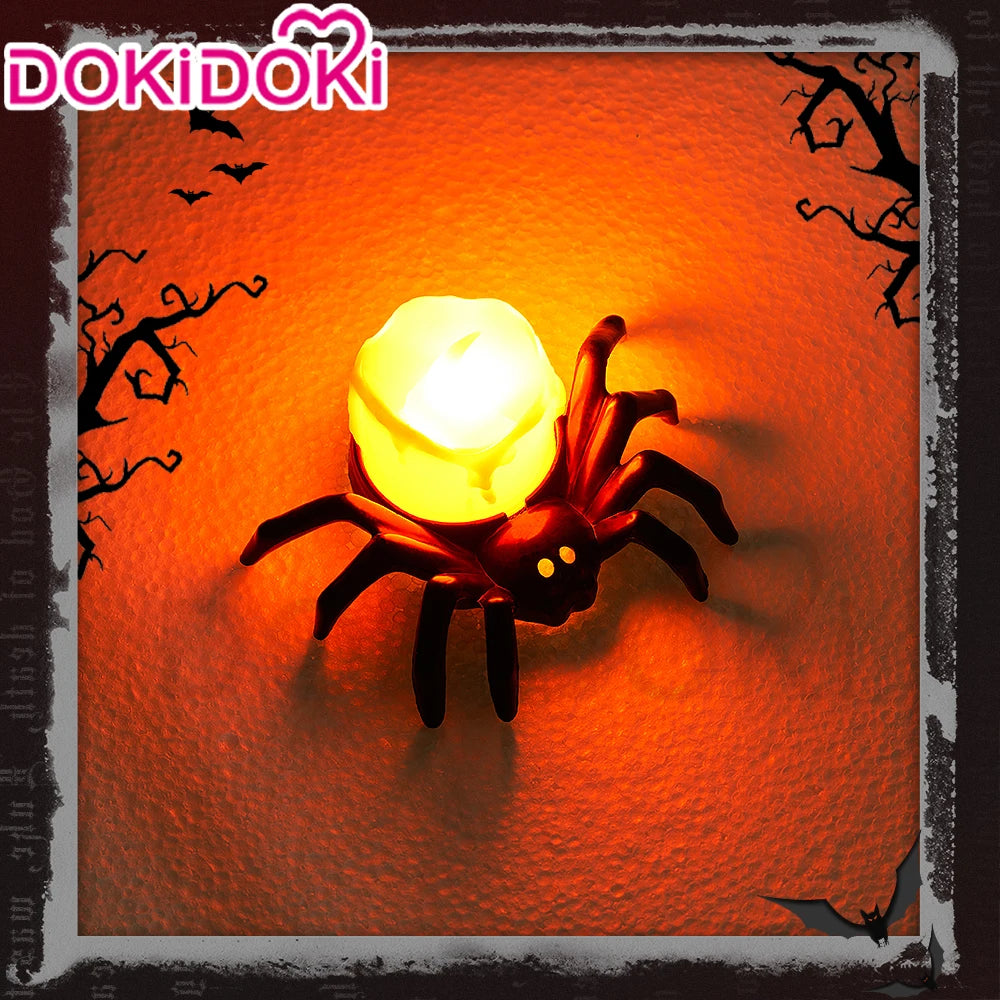 Halloween Spider Candle DokiDoki Cosplay Props Spider Candle Halloween Decoration Accessories Party Props