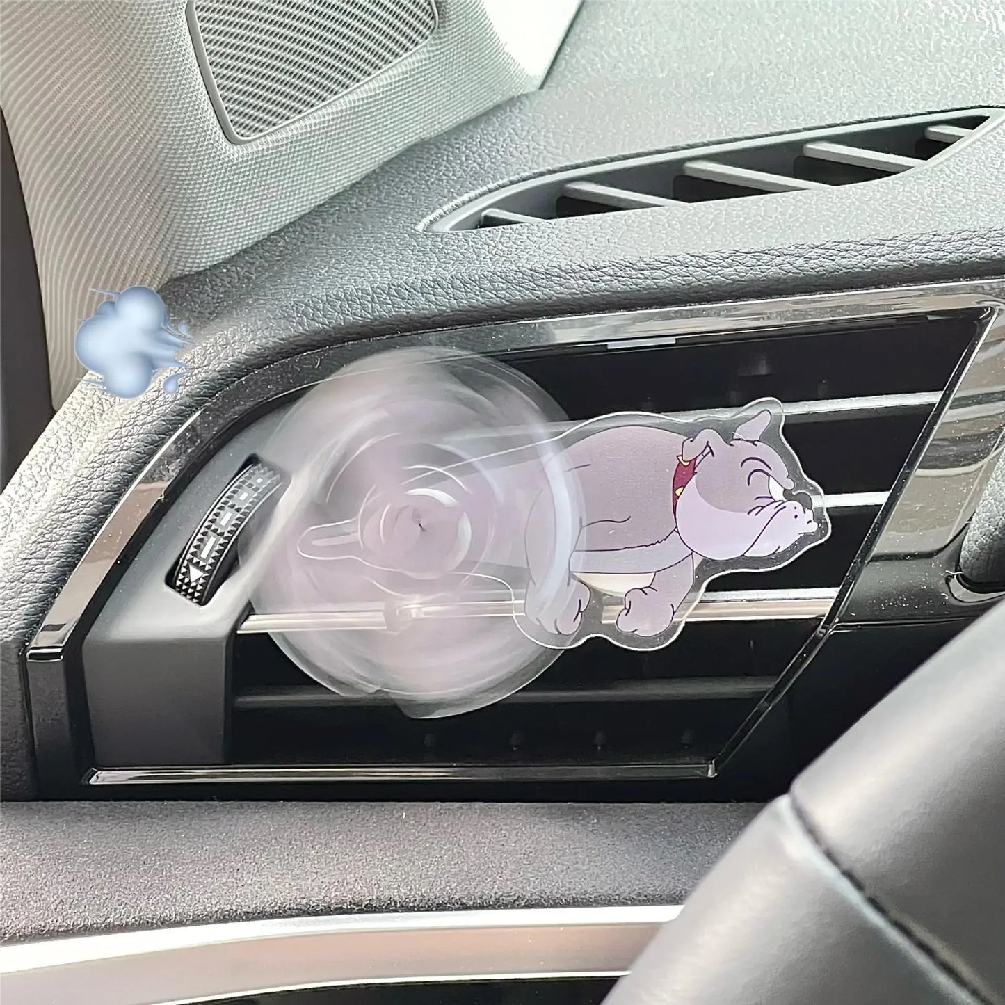 MINISO Kawaii Anime Cats and Mice Car Air Conditioning Ornaments Cute Cartoon Car Air Outlet Interior Decoration Toys for Kids