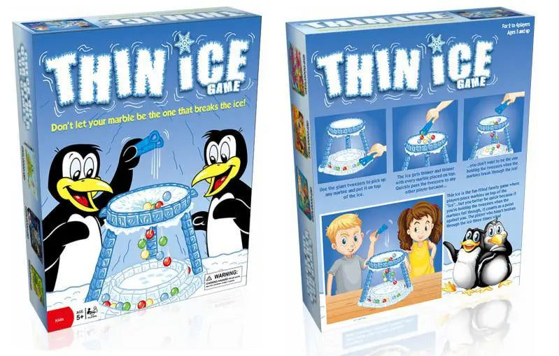 Thin Ice Game Second Generation Ice-breaking Penguin Thin Ice Game Brain Hand-eye Educational Toy Beads Children's Gifts