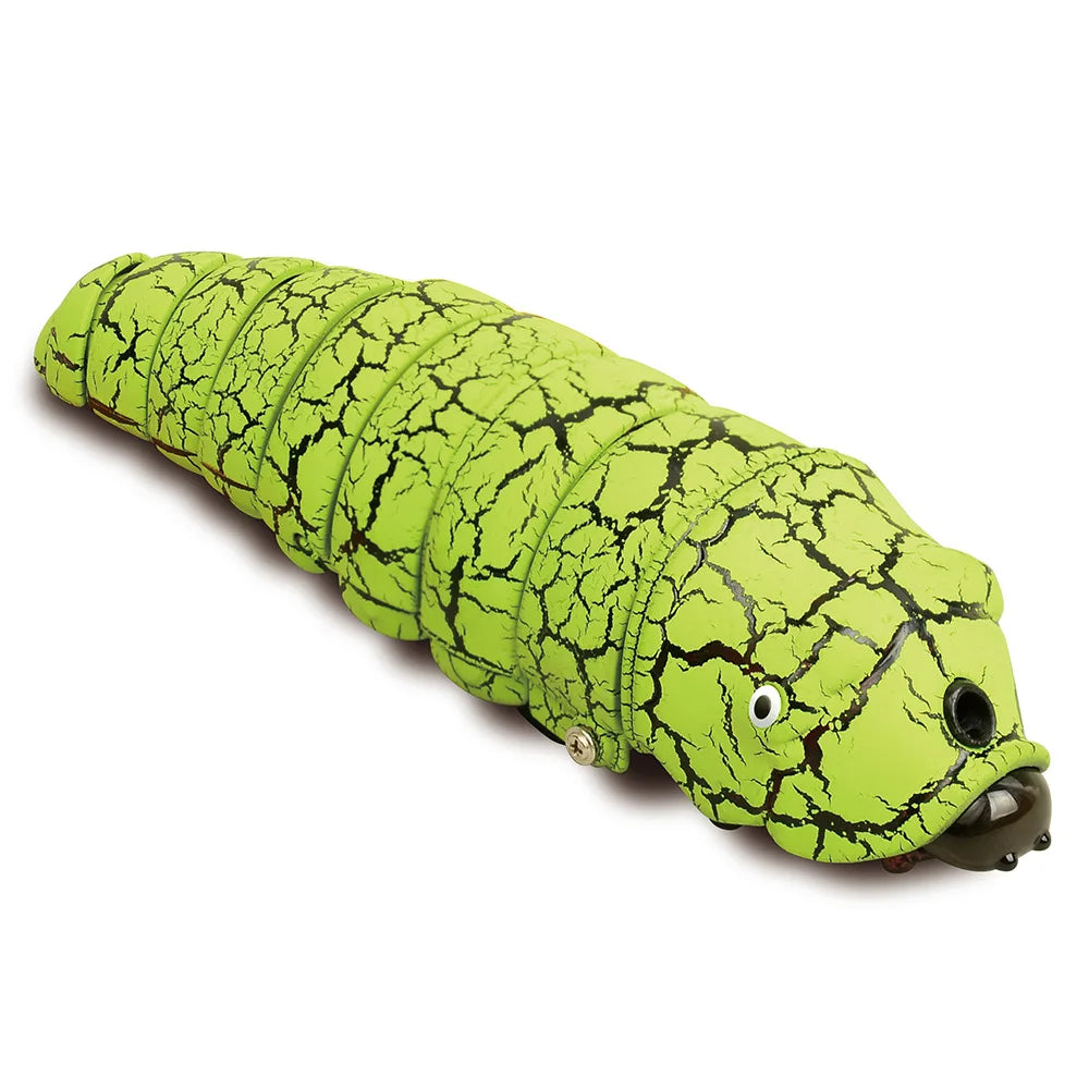 Simulation Tricky RC Caterpillar Robot Simulated Cute Animals Remote Control insects Halloween Toys for Kids Children's Gifts